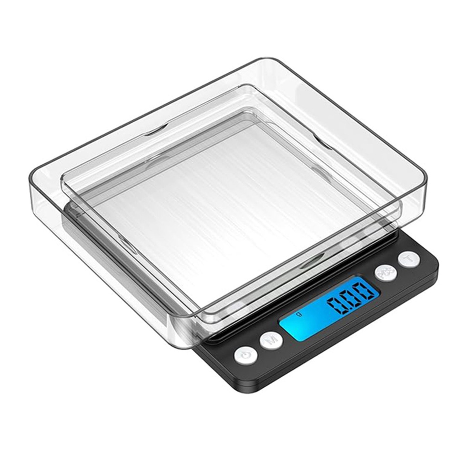 Obsidian Black Digital Kitchen Scale High-Precision Food Weighing Baking Coffee Ingredient Scale ,High-Precision Weighing Technology
