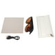 thumbnail image 4 of Gafas Bluetooth Inteligentes Gafas de Sol con Audio con Control por Voz y Estilo de Oreja Abierta Escuchar Música Llamadas Naranja, 4 of 8