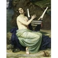 thumbnail image 2 of Poynter, Edward John 15x18 White Modern Wood Framed Museum Art Print Titled - The Siren, 2 of 4