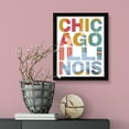 thumbnail image 4 of Designs ByLITA Chicago, Illinois Inspirational, 11 x 14 Wall Print (Unframed) | American Cities Stylish Home Decoration, 4 of 6