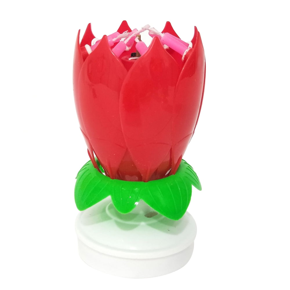 TOPOINT Magical Birthday Candle Musical Birthday Candles Rotatable