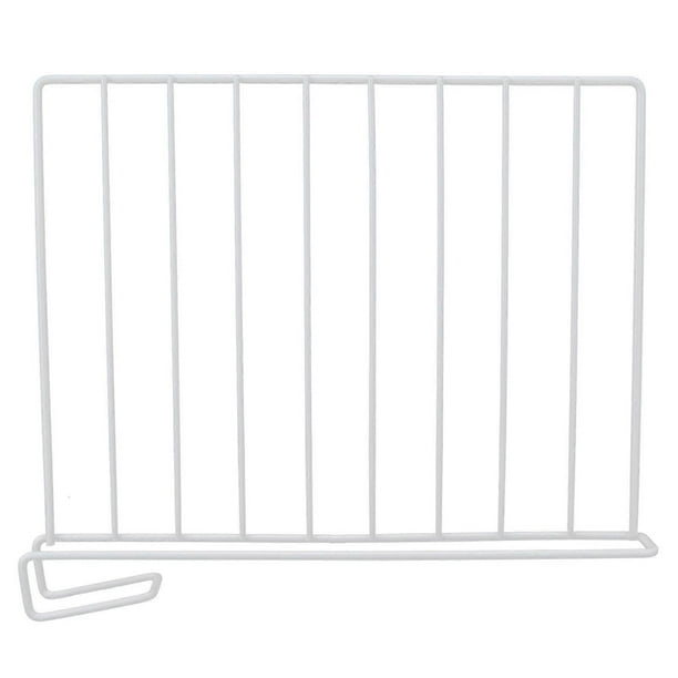Shelf Divider for Wood Closet Sturdy Organizer Separator for Storage in Bedroom Kitchen Bathroom and Office Shelves