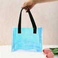 thumbnail image 4 of Unique Bargains Multicolor Ribbon Handle Gift Bag 1Pc Multicolor 9.84"x3.15"x7.87", 4 of 5