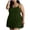 Army Green women summer dress, variant on Women's Plus Size Nightgown Sleeveless Sleepwear Sleep Tank Chemise Sleepshirts Spaghetti Strap Cami Dress Night Dress