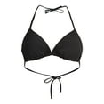 thumbnail image 4 of No Boundaries Women's Triangle Tie Bikini Top, Sizes XXS-XXL, 4 of 4