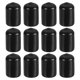thumbnail image 1 of Tapas de goma redondas Uxcell, cubiertas de tornillo de goma flexibles para tubo de metal de 1/2" 12Pcs, 1 of 5