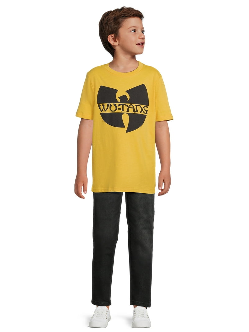 Wu Tang Boys Short Sleeve Graphic T-Shirt, Sizes 4-18 - Walmart.com