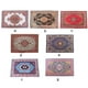 thumbnail image 5 of Mini alfombra Exquisita escena Diseño Decoración Pequeño Mini Casa Accesorios de Algodón Alfombra Decoración Suelo Modelo para DIY Decoración Naranja, Blanco Inevent FN001807-01, 5 of 6