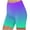 Mint Green, variant on Women's Stretch Sport Shorts Summer Comfy High Waiste Beach Short Gradient Bottoms Swimsuits