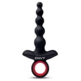 thumbnail image 2 of Envy Vibrating Silicone Rechargeable Assifier Anal Bead Sex Toy, Black, 2 of 5