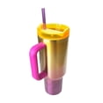 thumbnail image 2 of Vaso Stanley Quencher H2.0 Tumbler 40 Oz - Star Purple Gold, 2 of 4