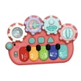 thumbnail image 4 of Teclado de Piano educativo para bebé Hugo instrumento Musical de juguete para bebé 3 modos de dibujos animados música iluminada juguetes para bebés de rojo, 4 of 10