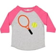 thumbnail image 3 of Inktastic Tennis Racket and Ball Boys or Girls Toddler T-Shirt, 3 of 5