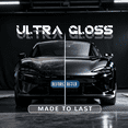 thumbnail image 3 of RockRose Piano Black Gloss Vinyl Wrap for Cars 2 IN x 30FT – Self Adhesive, Air Release, Anti-Wrinkle Design, 3 of 8