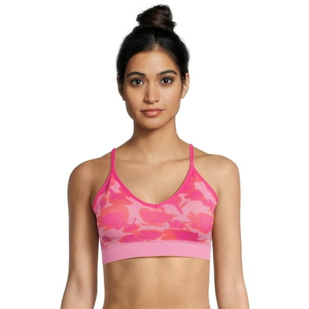 

No Boundaries Juniors Floral V-Neck Bralette
