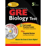 GRE Biology w/ CD (GRE Test Preparation) [Paperback - Used]