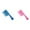 Blue 1PCS & Pink 1PCS, variant on (2-Pack) Rinsvye Large Wide Tooth Comb Wet Dry Brush with Bristles Handle Detangling Reduce Hair Wet To Dry Hair Brush Loss Brush Tool