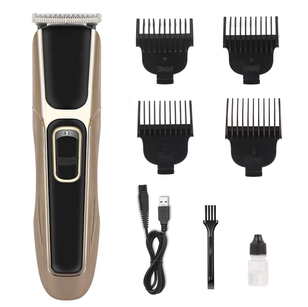Hair Clippers for Men Professional Cordless Electric Clipper Haircut Beard Hair  Trimmer Kit USB Rechargeable Head Shaver Self-Sharpening 