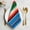 Multicolor, variant on Mexican Serape Cloth Napkins, Colorful Stripes Vertical Lines Abstract Washable and Reusable Dinner Napkins Set of 6, Table Napkin for Kitchen Party Birthday Wedding Hotel Housewarming 20"x20"