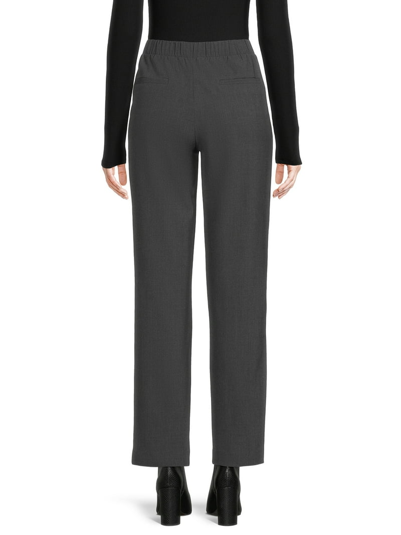 Time and Tru Women's Pull On Pants With Pockets, 31