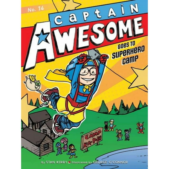 Captain Awesome: Captain Awesome Goes to Superhero Camp (Series #14) (Paperback)