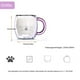 thumbnail image 2 of Taza de gato con asa. Taza de café de doble pared para los amantes de los gatos, 2 of 5