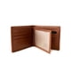 thumbnail image 3 of Cartera negra Zip Curve camel de piel sintética Polo King, 3 of 5