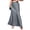 Gray_#22, variant on Womens Satin Silk Maxi Skirts Summer Clothes 2026 A Line Hidden Elastic Casual Elegant Long Skirt for Women Brown M