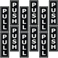 thumbnail image 4 of 6 Sets Push Pull Door Sign Stickers Push Pull Door Decals for Restaurant Office, 4 of 6