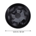thumbnail image 2 of RENACLIPY Round Black Plant Pot Water Trays for Indoor Outdoor Use, Drip Trays for Garden and Home, 2 of 6