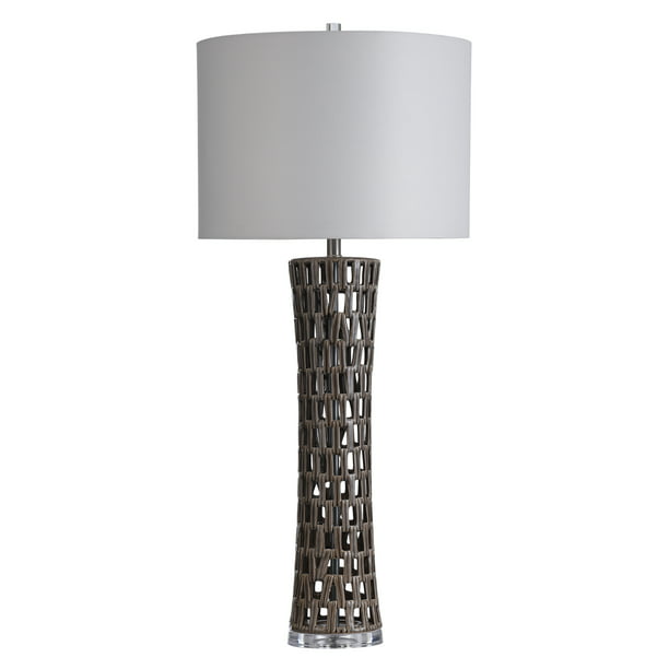 Ceramic Column Table Lamp, Acrylic Column Table Lamp