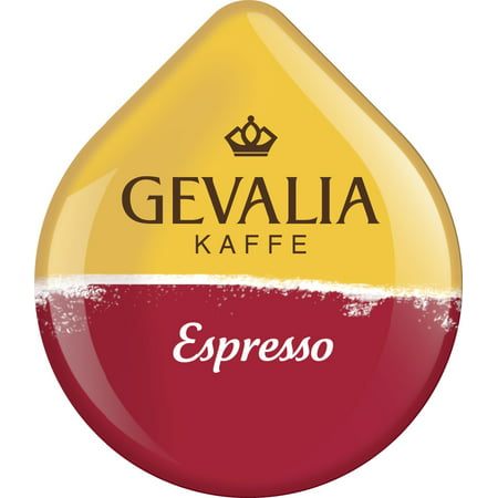 Gevalia Espresso Coffee T-Disc For Tassimo Brewing System, 16