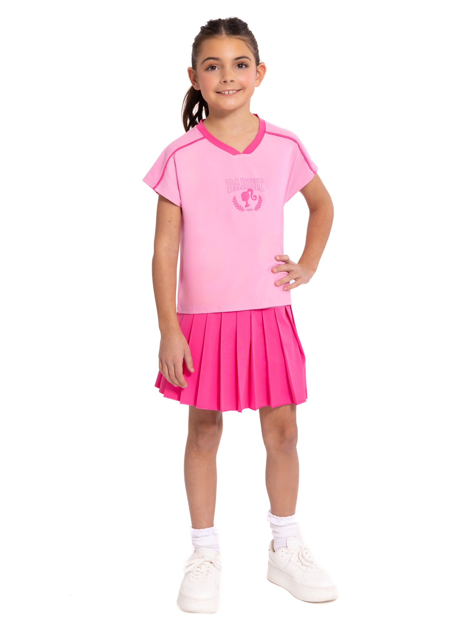 Barbie Girls Active Pleated Skort, Sizes 4-12
