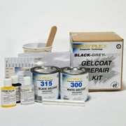 Black-Grey-White Gelcoat Repair Kit