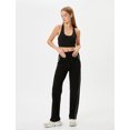 thumbnail image 3 of Tapered Fit Sweatpants Drawstring Pockets Relax Cut Cotton, 3 of 6