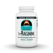 Source Naturals, Inc. L-Arginine 1000 mg 200 Tablet
