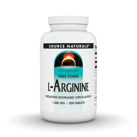 Source Naturals, Inc. L-Arginine 1000 mg 200 Tablet