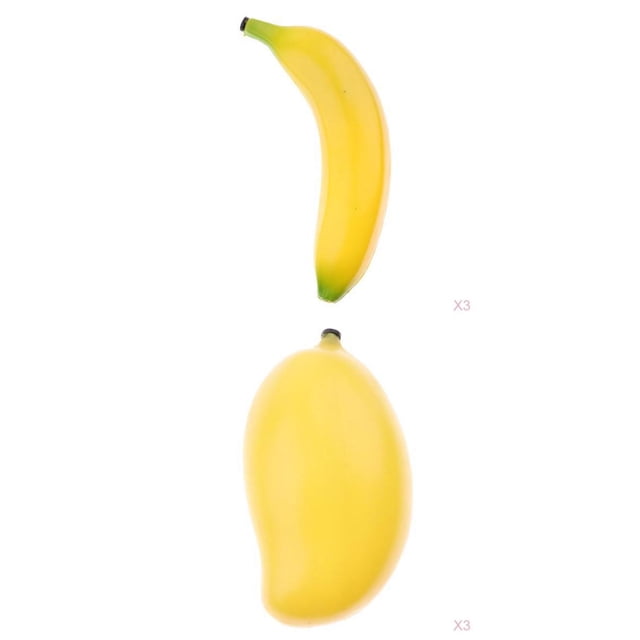 Paquete de 6 Vibradores Musicales para Huevos Sonajeros Sonajeros Instrumento de Percusión Juguete para Niños , Banana Y