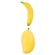 thumbnail image 1 of 6 piezas de plástico para , maracas, instrumento de percusión, juguete musical para niños, forma de plátano y, 1 of 9