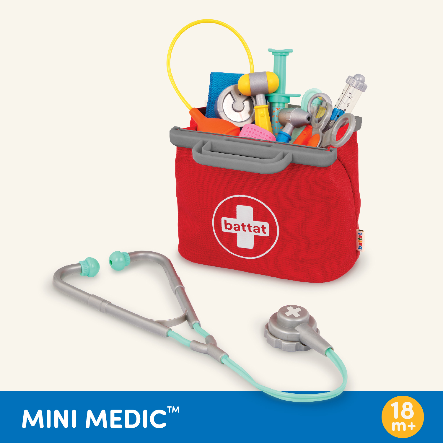 Battat Mini Medic Doctor Play Set with 11 Pieces photo 4