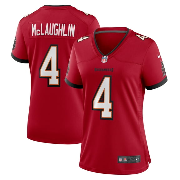 Women's Nike Chase McLaughlin Red Tampa Bay Buccaneers Game Player Jersey