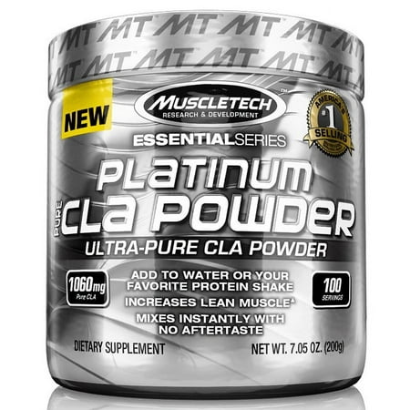 MuscleTech Platinum 100% CLA Powder, 200 G