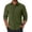 Army Green, variant on COOFANDY Mens Long Sleeve Button Down Shirts Untucked Shirts for Men Casual Dress Shirts Wedding Shirts