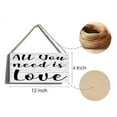 thumbnail image 3 of Novelty Dog Lovers Sign Gift Farmhouse I Work Hard So My Dog Can Have a Better Life Wooden Hanging Sign Plaque Wall Art Decor for Home Decorationes 8x12 Inch, 3 of 4