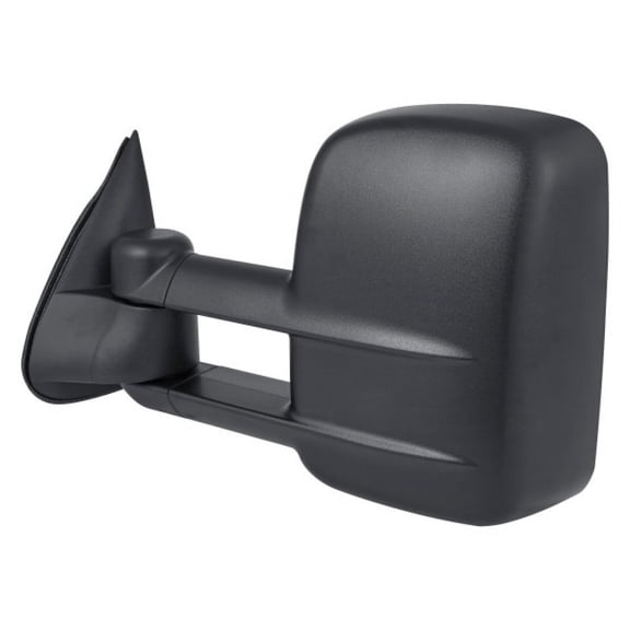 For Chevy Silverado 1500 HD 2001-2006 Mirror Driver Side | Power View Heated | Black Textured | Telescopic Tow Type | GM1320411 | 15172060
