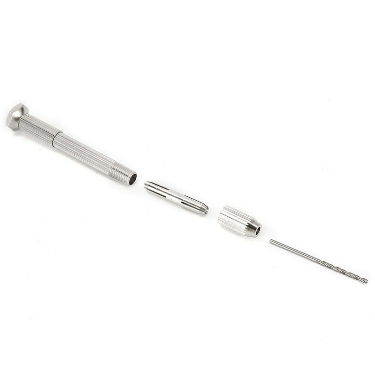 Micro Hand Drill Tool Hss Twist Hand Drill Tool Bits Set W/ Aluminum Hand  Hand Drill Tool Keyless Chuck For Electronics Crafts Jewelry Watch Making  From Beststart, $15.26