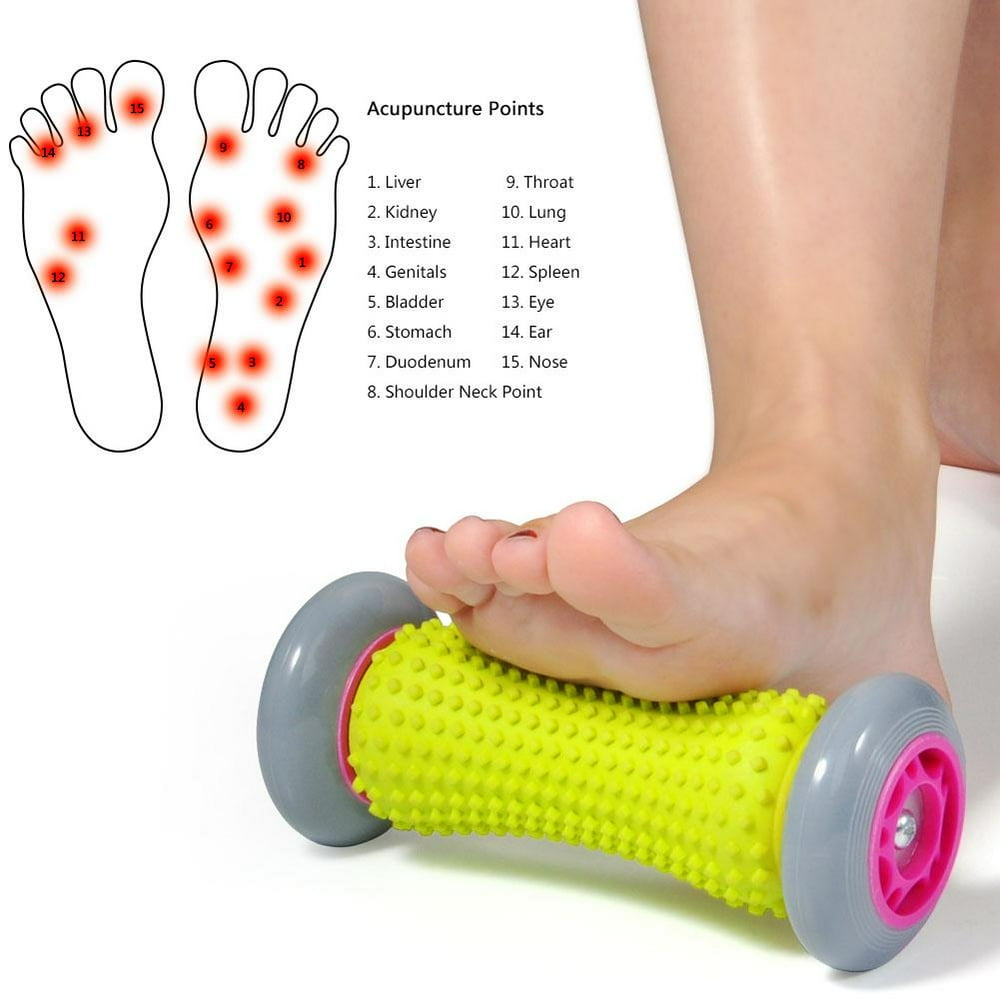 VGEBY Foot Massage Roller, Plantar Fasciitis, Heel, Foot Arch Pain Relief, Stress Relief, Muscle