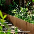 thumbnail image 3 of FT Pre-Rusted Metal Corrugated Garden Border Edging - ; H. Sturdy Steel Landscape Lawn Edging - Bendable Long Strips of Flexible Garden Fence for Raised Flower Bed Tree Surrounds, 3 of 9