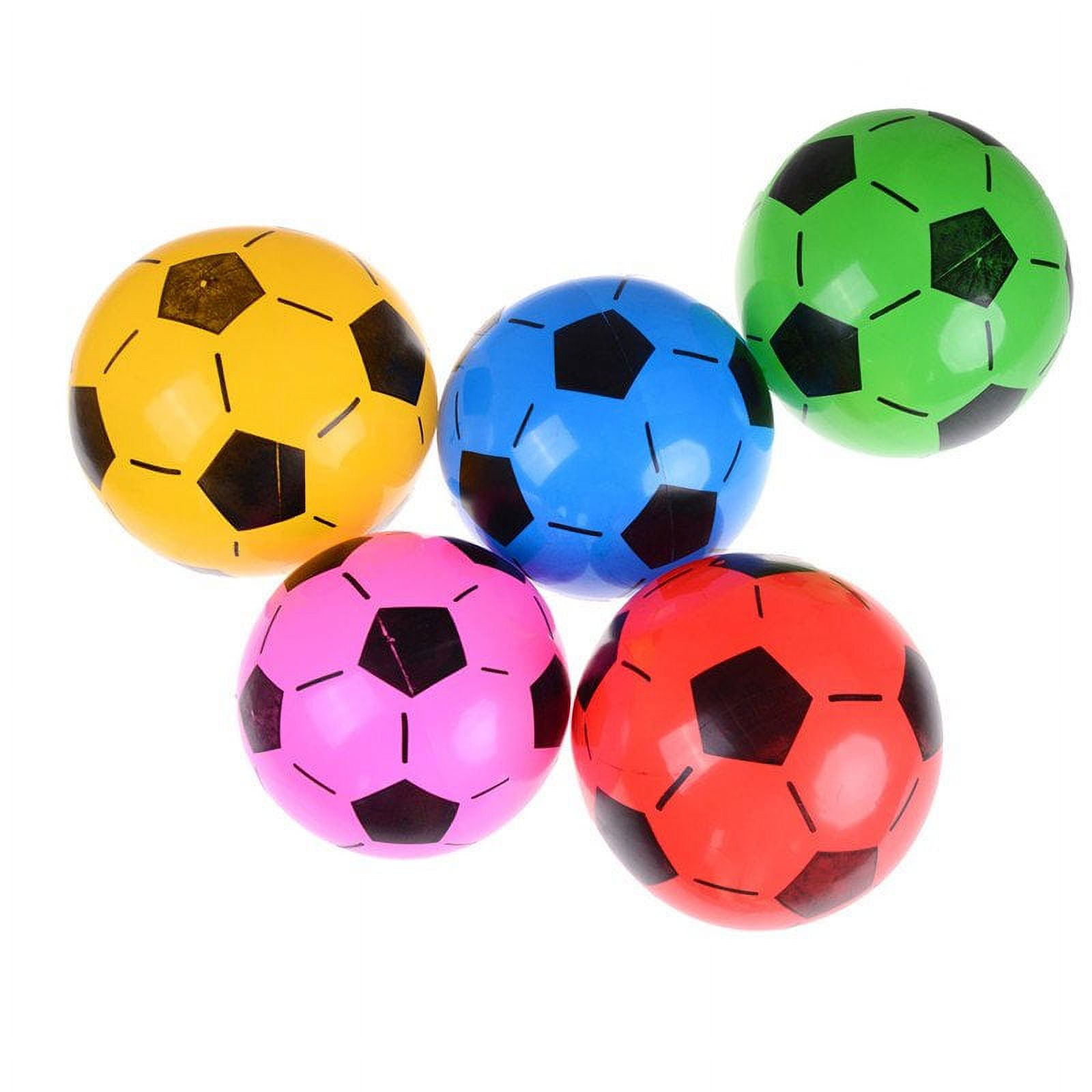 1PC Inflatable PVC Football Soccer Ball Kids Children Beach Pool