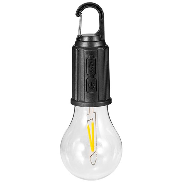 Linterna de camping 600 mAh Luz de camping portátil Tipo C Carga para senderismo Pesca